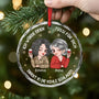 5404OGE2 ich wurde einer tussi fur dich die kehle zerkratzen personalisierte glas ornamente beste freunde lustig 5404O8HZF