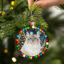 5432OGE2 hund personalisierte 2 schicht holz ornamente weihnachten mit foto_ 5432O3UAC