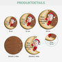 5433OGE3 babys erstes weihnachten personalisierte 2 schicht holz ornamente weihnachten mit foto_ 5433O8QNK
