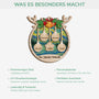 5440OGE4 unsere familie rentier personalisierte 2 schicht holz ornamente weihnachten 5440O8ZQI