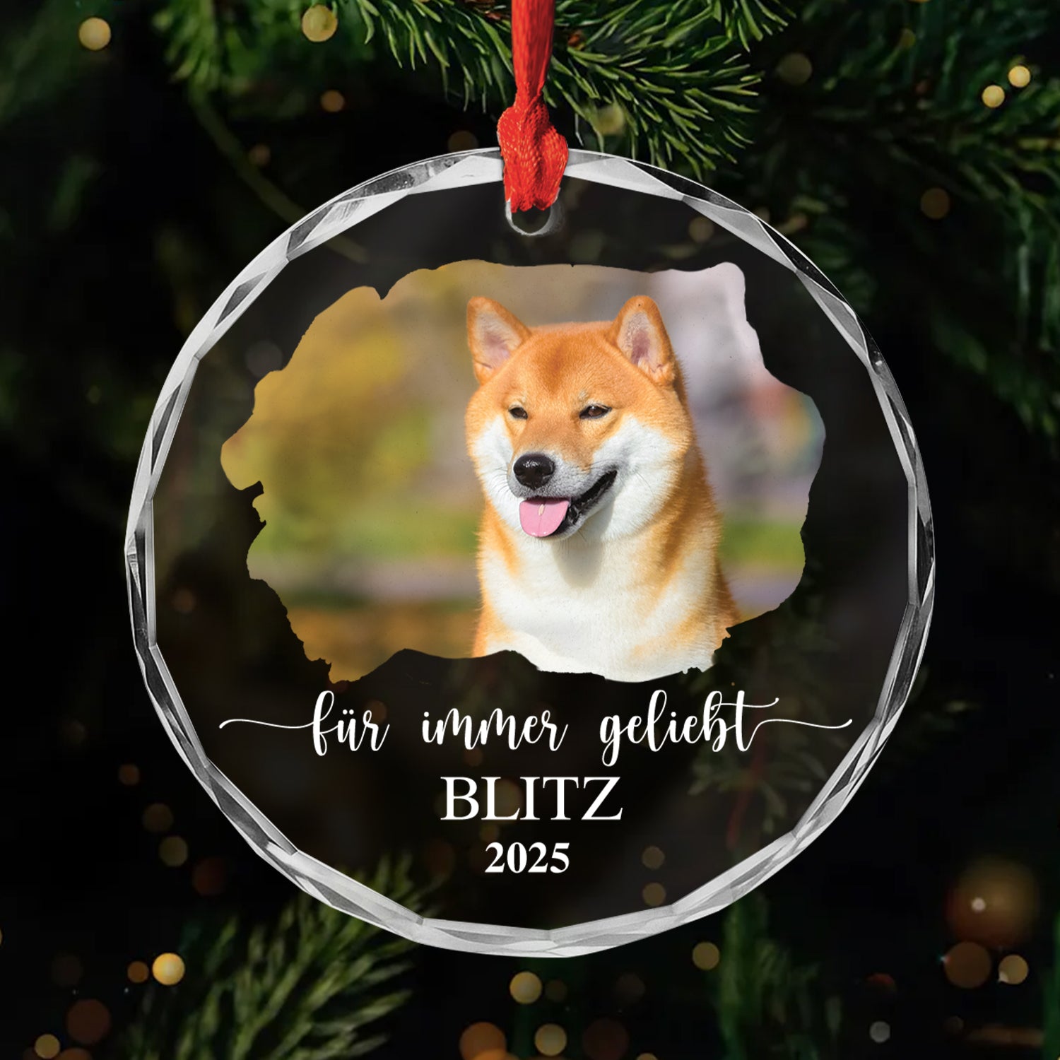 5460OGE1 fur immer geliebt personalisierte glas ornamente mit foto hund zur erinnerung 5460OKHCC_2ace09d0 3336 4098 9710 9845b63bebc4
