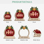 5462OGE3 lebkuchen familie_ personalisierte 2 schicht holz ornamente weihnachten 5462OTTQI