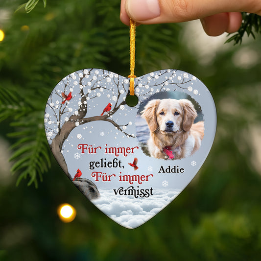 5468OGE2 erinnerung vermissen spruche trauer_ personalisierte keramik ornamente frauen mit foto 5468O3QTA