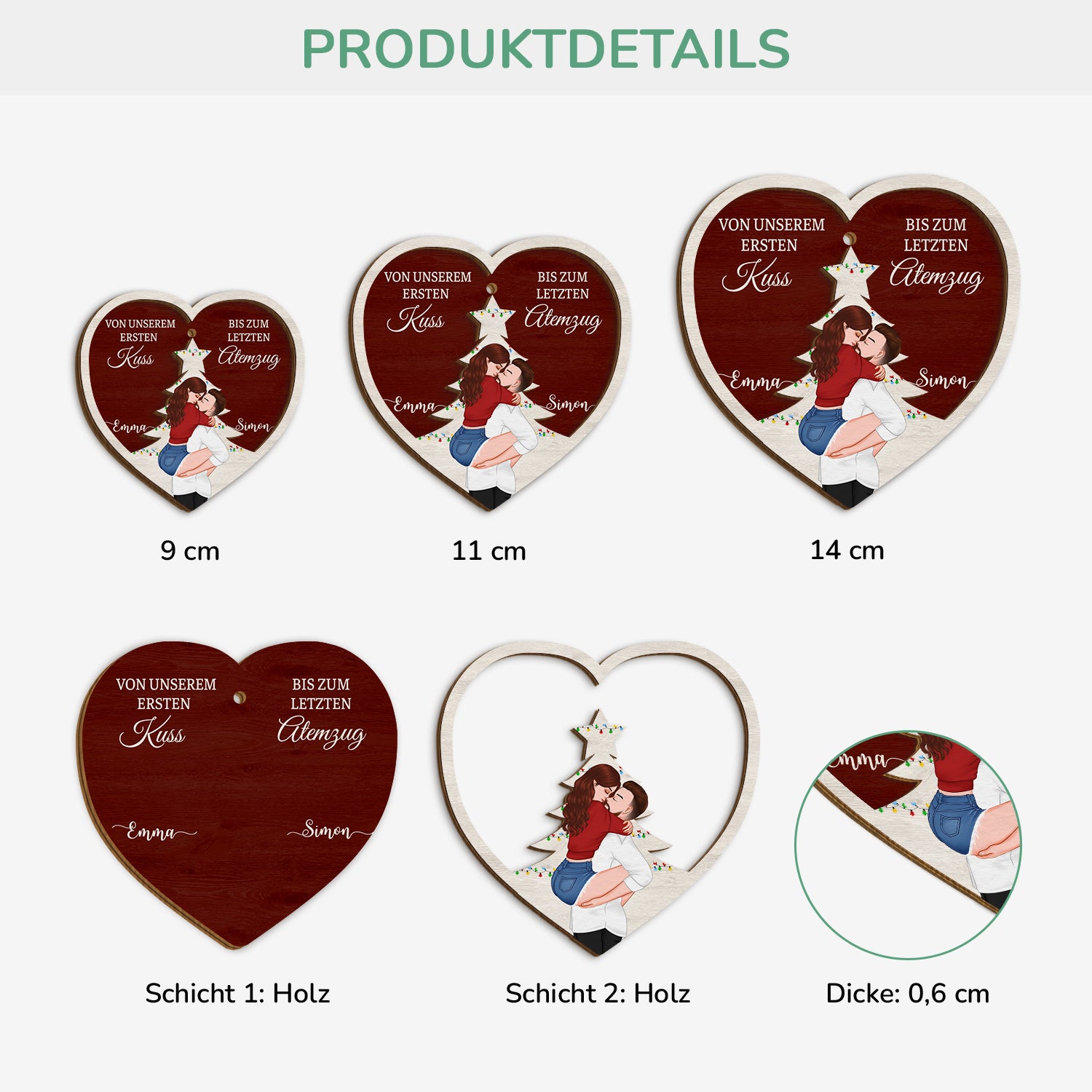 5485OGE3 von unserem ersten kuss bis zu unserem letzten atemzug_ personalisierte 2 schicht holz ornamente paar weihnachten 5485OKQNG_4bdb2019 7336 4de3 9e59 98d10ae6a5ac
