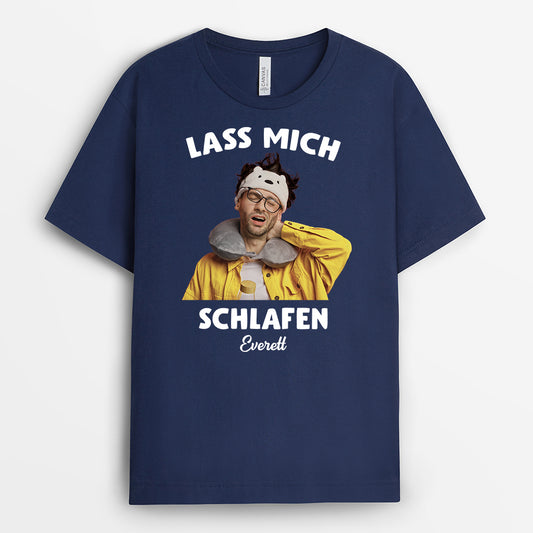 5490AGE2 lass mich schlafen schlafshirt personalisiert damen und herren 5490A6VCA