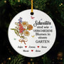 5497OGE1 schwestern sind wie verschiedene blumen personalisierter weihnachtsschmuck keramik beste freundinnen 5497O6QTA