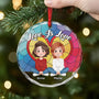 5509OGE2 love is love personalisierte glas ornamente paar 5509O8ZZG