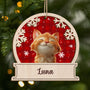 5510OGE1 katze mit foto_ personalisierte 2 schicht holz ornamente weihnachten 5510OKZAD
