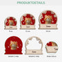 5510OGE3 katze mit foto_ personalisierte 2 schicht holz ornamente weihnachten 5510OKZAD