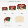 5511OGE3 das leben ist besser mit hunden personalisierte 1 schicht holz ornamente weihnachten 5511OTLMC