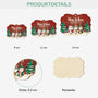 5511OGE3 das leben ist besser mit katzen personalisierte 1 schicht holz ornamente weihnachten 5511OTLMD