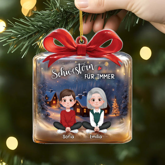 5523OGE2 beste freundinnen personalisierter weihnachtsschmuck_ aus acryl 5523OKTAA