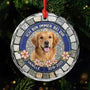 5530OGE1 ich bin immer bei dir personalisierte glas ornamente hund mit foto zur erinnerung 5530O3UZC
