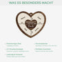 5547OGE4 wir sind eine familie puzzle personalisierte 2 schicht holz ornamente familie 5547O5QAI