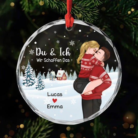 5553OGE1 du und ich wir schaffen alles personalisierter weihnachtsschmuck aus glas paar 5553OTZTG_9ede6034 c59b 442e b669 a01b303cf5d7