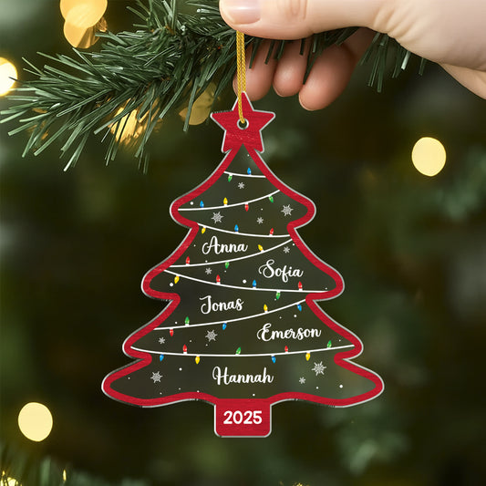 5584OGE2 weihnachtsbaum mit namen personalisierter weihnachtsschmuck_ aus acryl 5584O6LZI