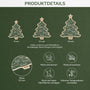 5584OGE3 weihnachtsbaum mit namen personalisierter weihnachtsschmuck_ aus acryl 5584O6LZI