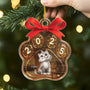 5613OGE2 geschenkverpackung personalisierte weihnachtsschmuck aus acryl katzen 5613O3LMD
