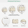 5618OGE3 familie puzzle personalisierte 2 schicht holz ornamente familie 5618O8MCI