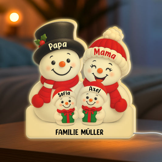 5621LGE2 3d druck effekt unser erstes weihnachten als eltern personalisierte lightbox familie 5621LKV5I