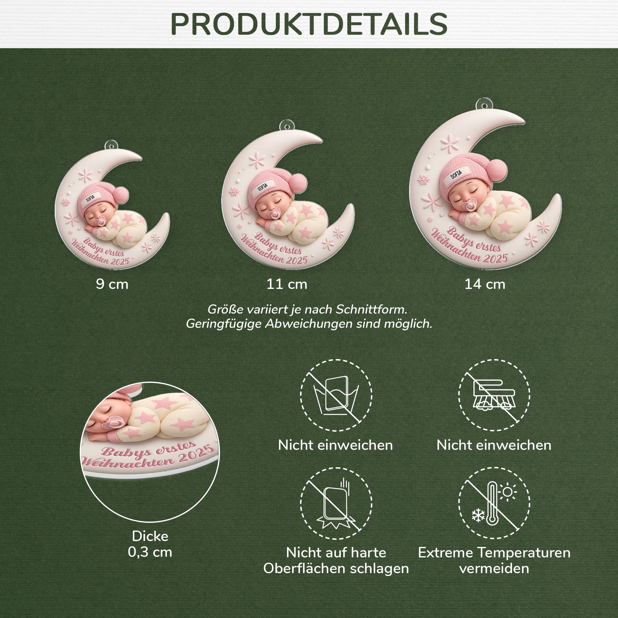 5635OGE3 3d druck effekt babys erstes weihnachten personalisierter weihnachtsschmuck acryl 5635OKVCK_2b502355 4038 4738 aa19 ddee10e1c158