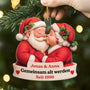 5636OGE2 3d druck effekt gemeinsam alt werden seit personalisierter weihnachtsschmuck acryl paar 5636OKTZG