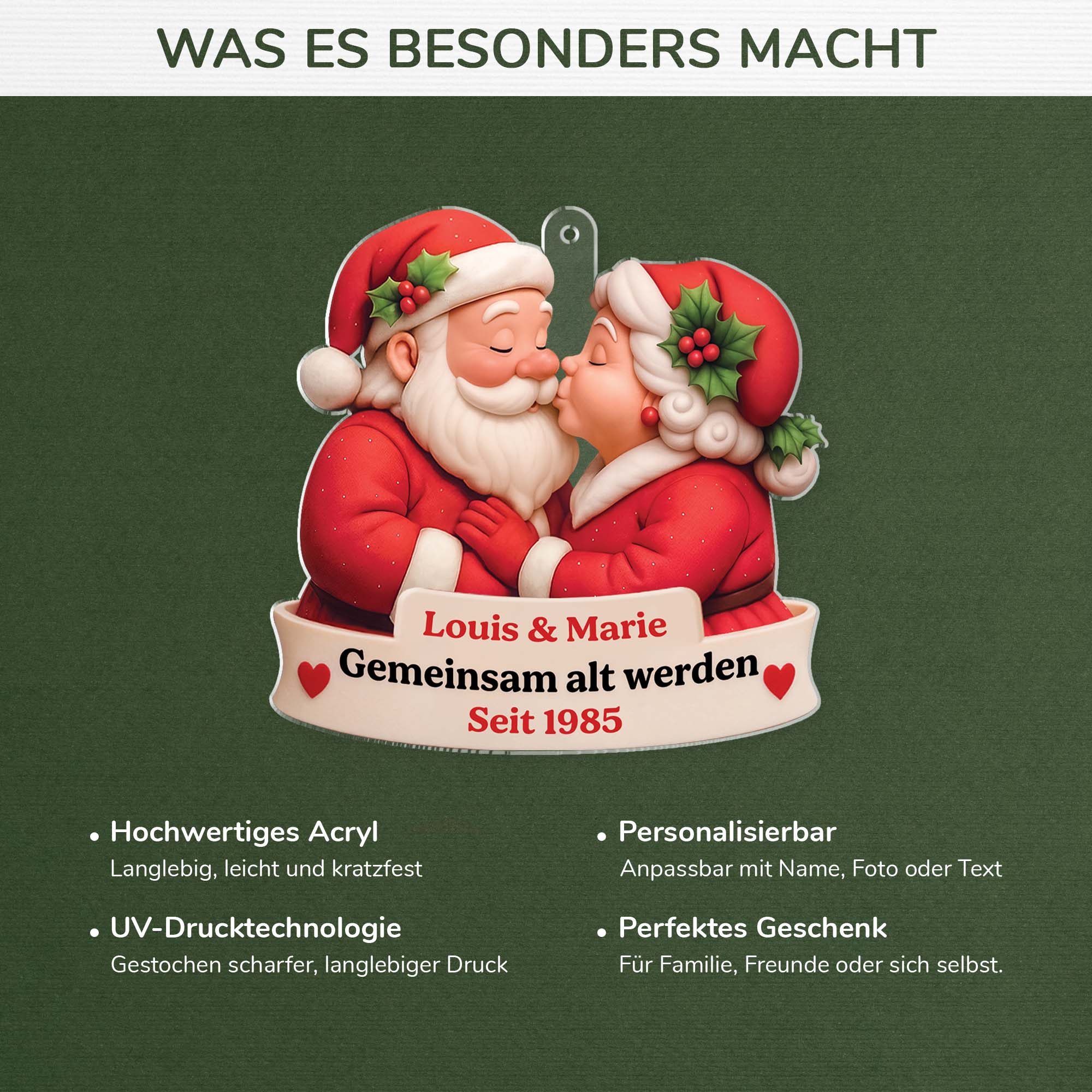5636OGE4 3d druck effekt gemeinsam alt werden seit personalisierter weihnachtsschmuck acryl paar 5636OKTZG_4653b392 a22f 45e2 9a6e 709715495e3d