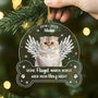 5647OGE2 liebstes hallo schwerster abschied personalisierte acryl ornamente hund mit foto zur erinnerung 5647OKYZC