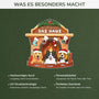 5653OGE4 wir regieren das haus personalisierter weihnachtsschmuck_ acryl hunde 5653O3YNC