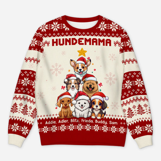5664WGE1 hunde weihnachtsbaum weihnachtspullover hund personalisiert_ 5664W6VTC