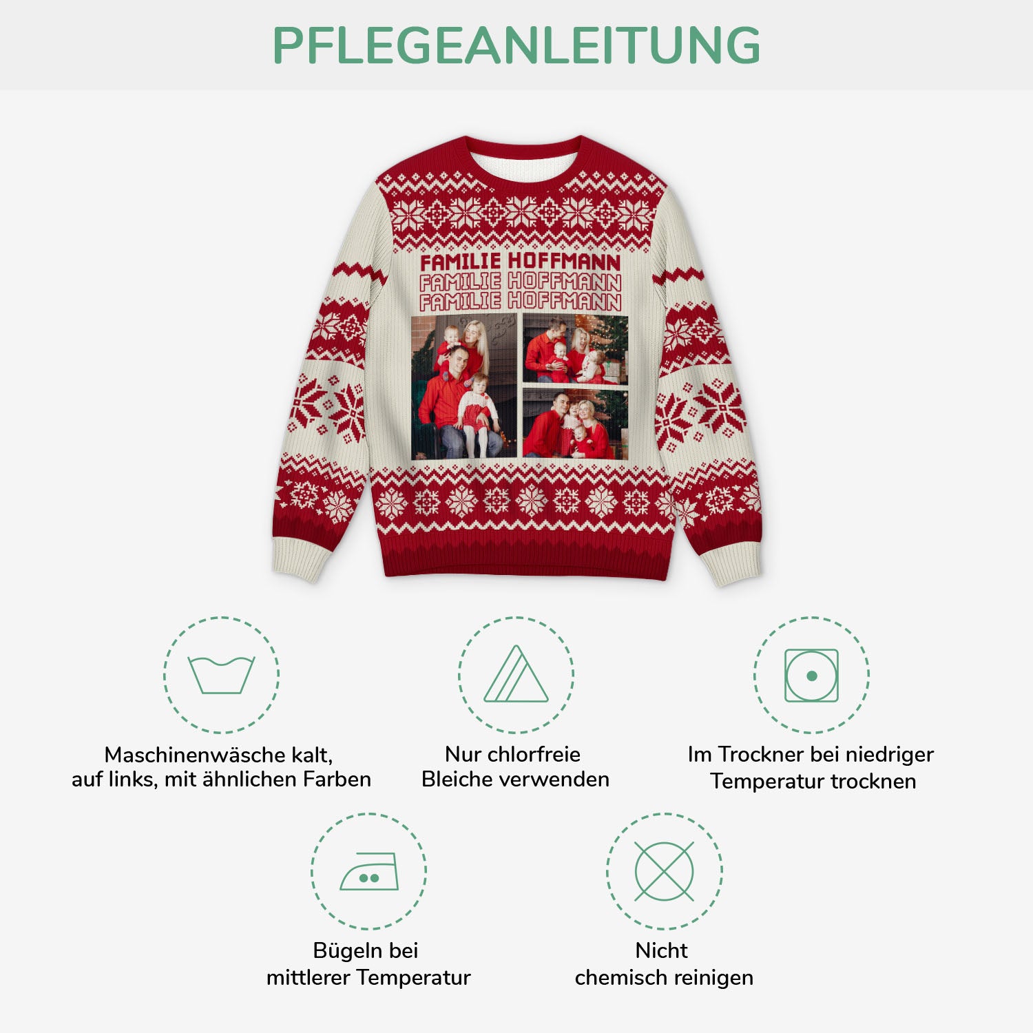 5665WGE4 die familie weihnachtspullover familie personalisiert_ mit foto 5665W6VQI