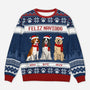 5666WGE1 feliz navidog weihnachtspullover hund personalisiert_ 5666W6TMC