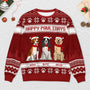 5666WGE2 feliz navidog weihnachtspullover hund personalisiert_ 5666W6TMC