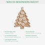 5672OGE4 familie personalisierte 2 schicht holz ornamente weihnachten familie mit namen 5672O6ZCI