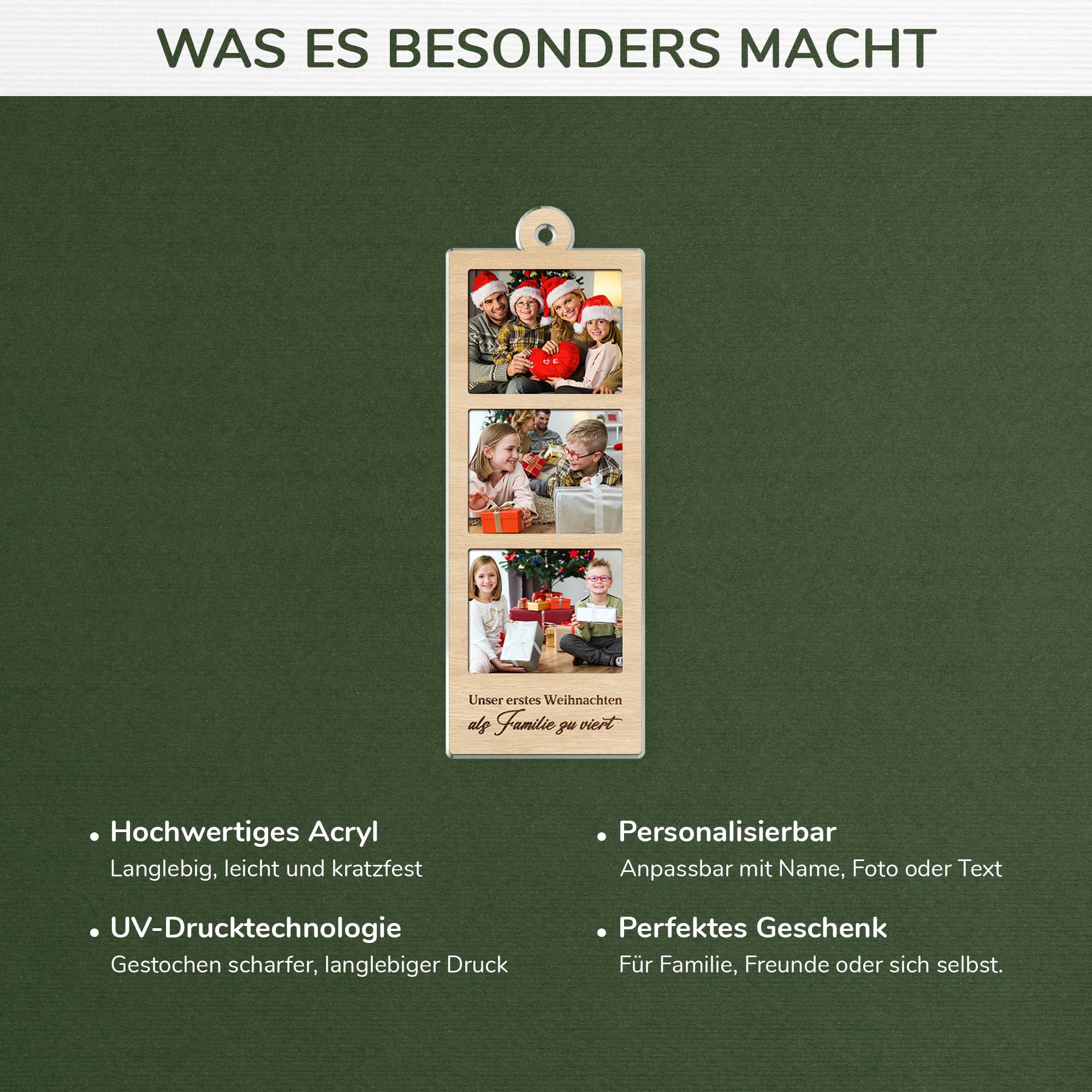 5673OGE4 frohlich und besinnlich personalisierter weihnachtsschmuck_ acryl familie mit foto 5673O6MMI