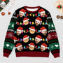 5696WGE2 familie und haustiere mit gesicht weihnachtspullover familie personalisiert_ 5696W3VTI