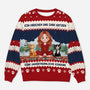 5709WGE1 eine unzertrennliche bindung zwischen mensch katzen weihnachtspullover katze personalisiert_ 5709W8TAD