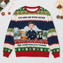 5709WGE2 eine unzertrennliche bindung zwischen mensch katzen weihnachtspullover katze personalisiert_ 5709W8TAD