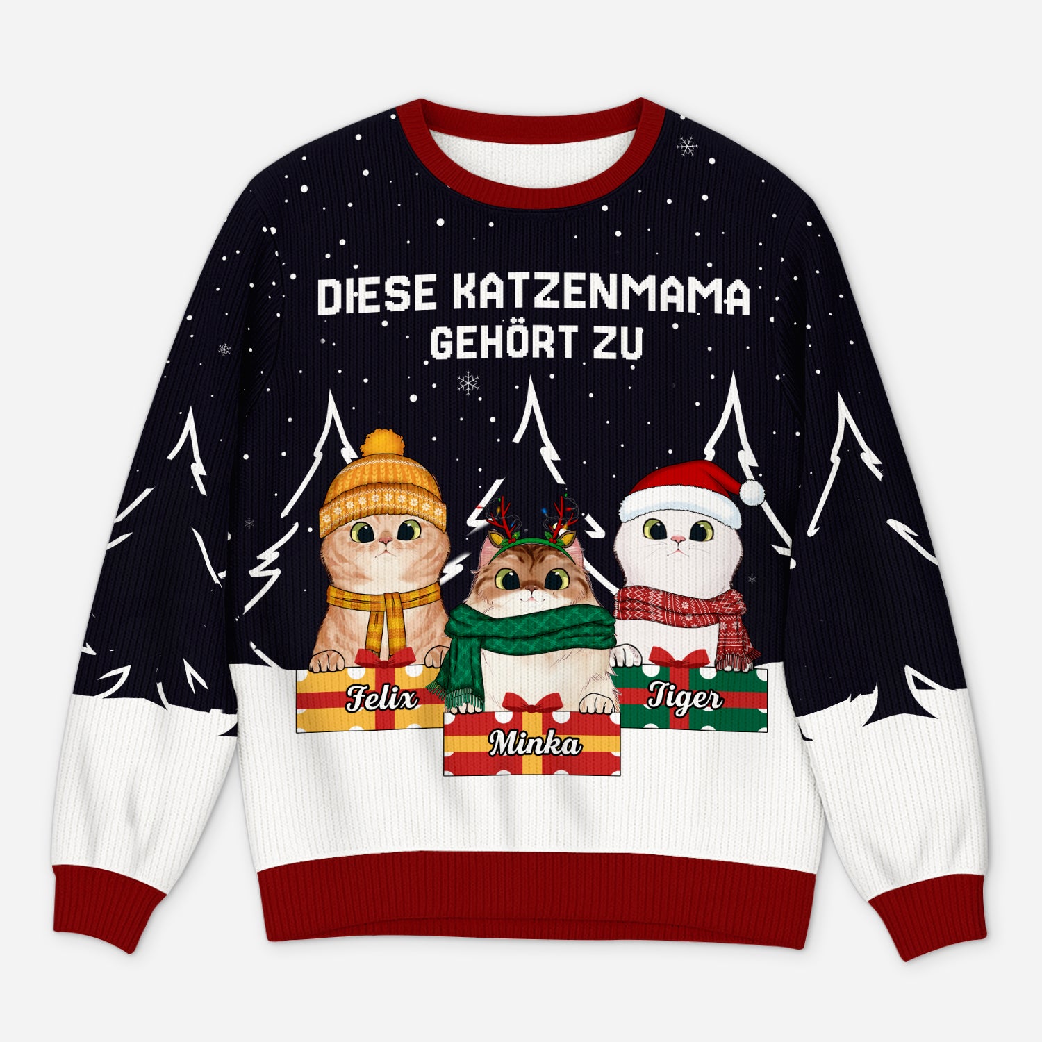 5716WGE1 diese katzenmama dieser katzenpapa gehort zu weihnachtspullover katze personalisiert_ 5716W6LCD