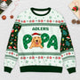 5727WGE2 hundepapa hundemama weihnachtspullover hund personalisiert_ 5727WTTZc
