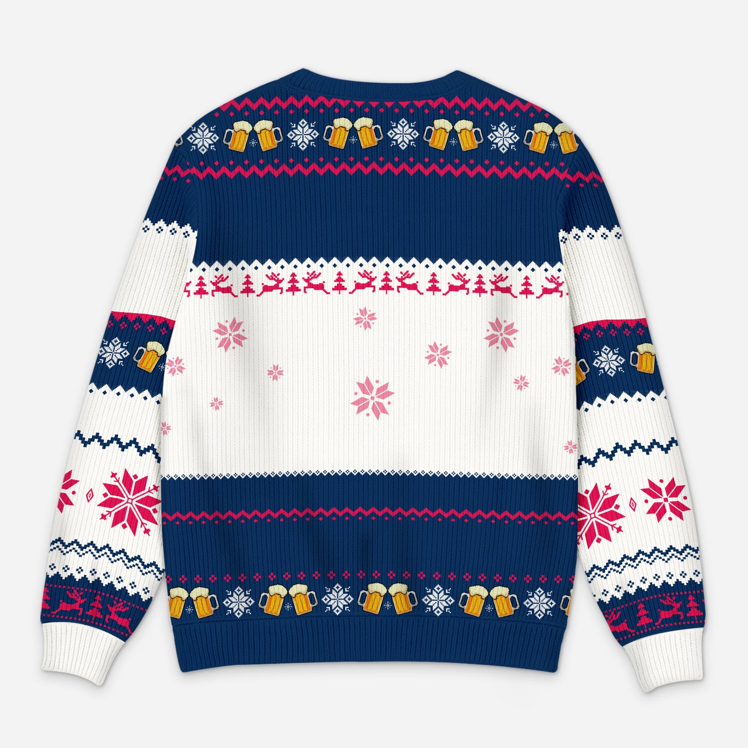 5735WGE3 es ist die schonste zeit fur ein bier weihnachtspullover katze personalisiert_ herren 5735W3VZD