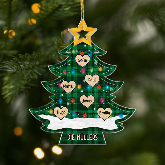 5745OGE1 tannenbaum mit namen personalisierter weihnachtsschmuck_ acryl familie 5745O6VMI