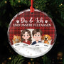 5750OGE1 du ich und die haustiere personalisierter weihnachtsschmuck_ glas paar hund katze 5750O6YND