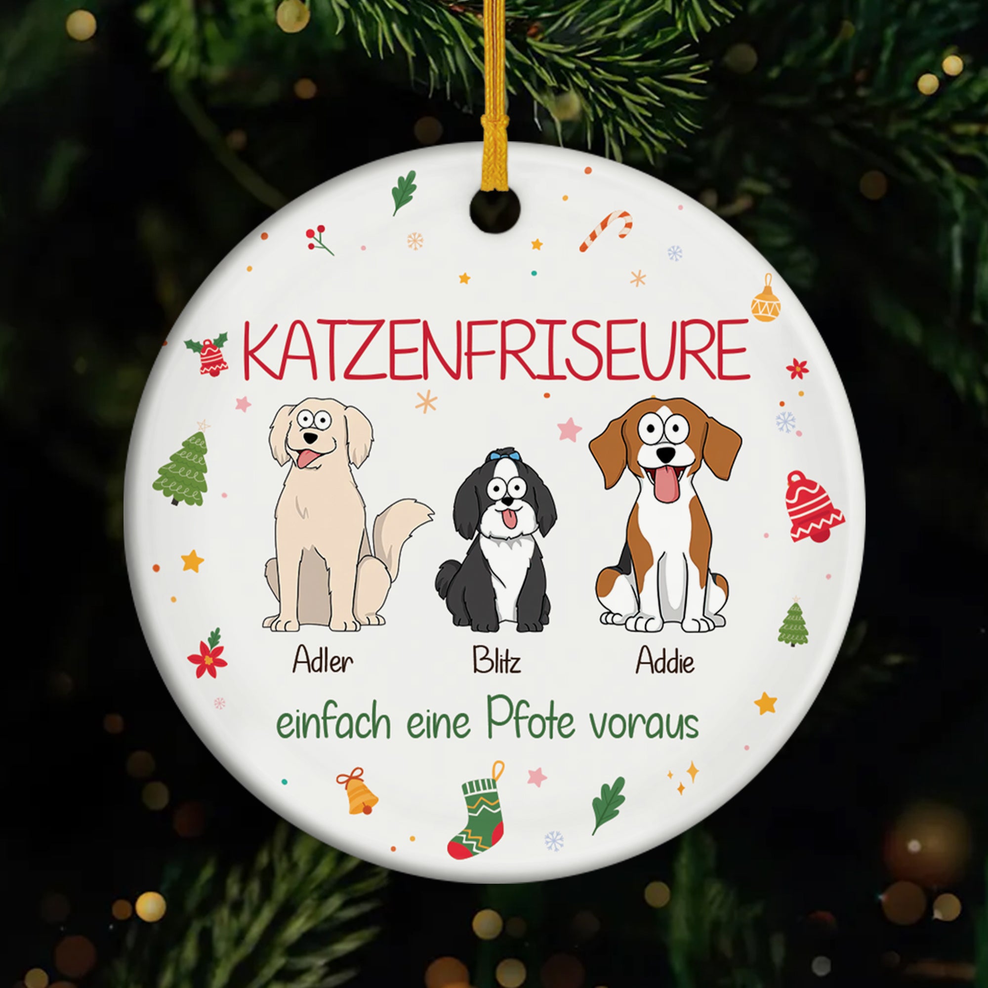 5756OGE1 hundefrisore einfach eine schnauze voraus keramik weihnachtsschmuck personalisiert_ hunde 5756O6VQC