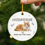 5756OGE2 katzenfriseure einfach eine pfote voraus keramik weihnachtsschmuck personalisiert_ katzen 5756O6VQD