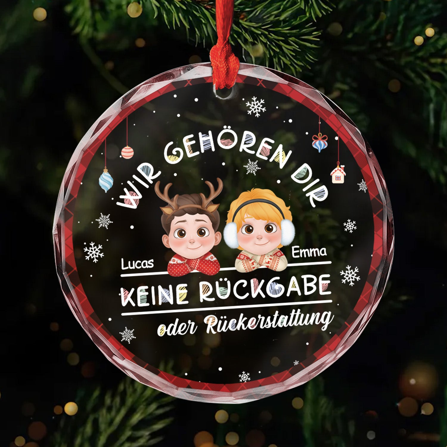 5757OGE1 wir gehoren dir personalisierter weihnachtsschmuck_ glas kinder familie 5757O3QQA