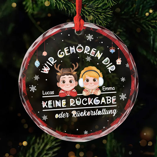 5757OGE1 wir gehoren dir personalisierter weihnachtsschmuck_ glas kinder familie 5757O3QQA