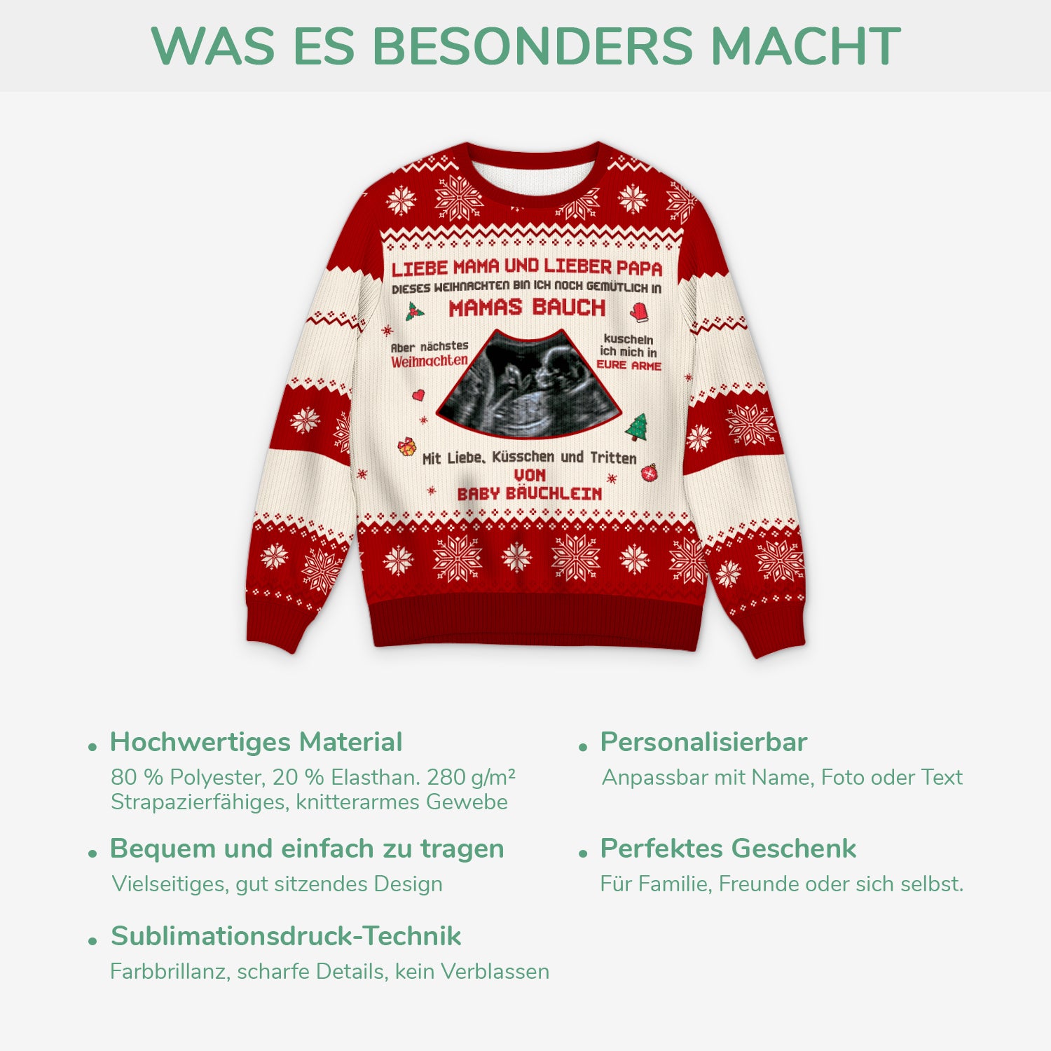 5773WGE5 mein erstes weihnachten_ personalisierter weihnachtspullover mit foto fur werdende mama papa_ 5773WKVZA