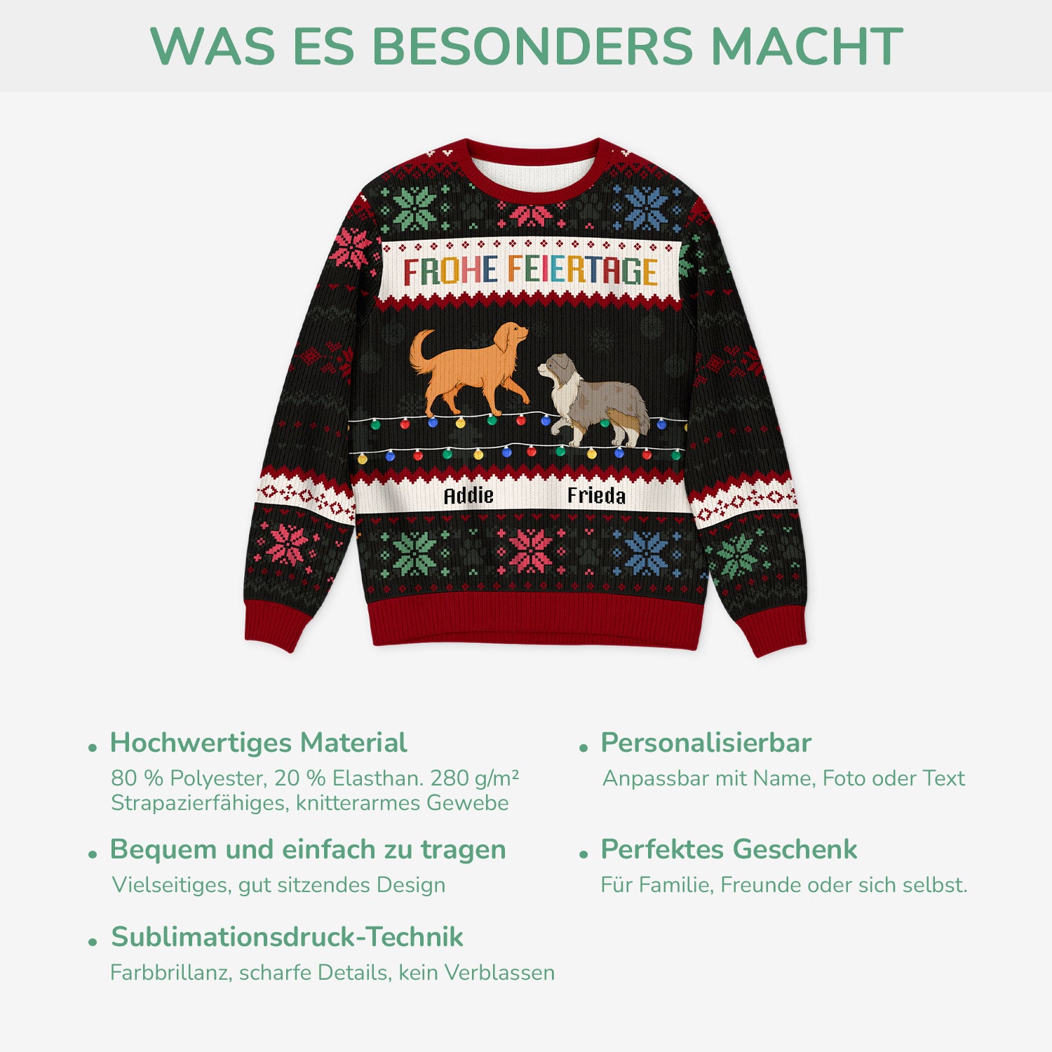 5774WGE5 frohliche weihnachten weihnachtspullover hund personalisiert_ 5774W8QNC