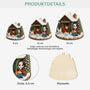 5776OGE3 huhnerstall personalisierte 1 schicht holz ornamente weihnachten frau huhn 5776O3VQA